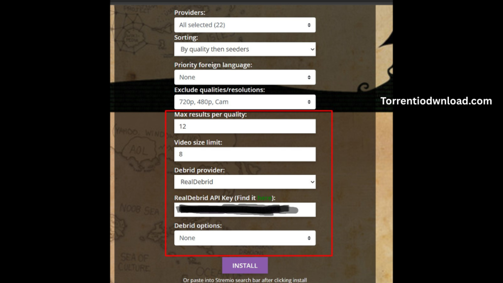 Install torrentio guide 2